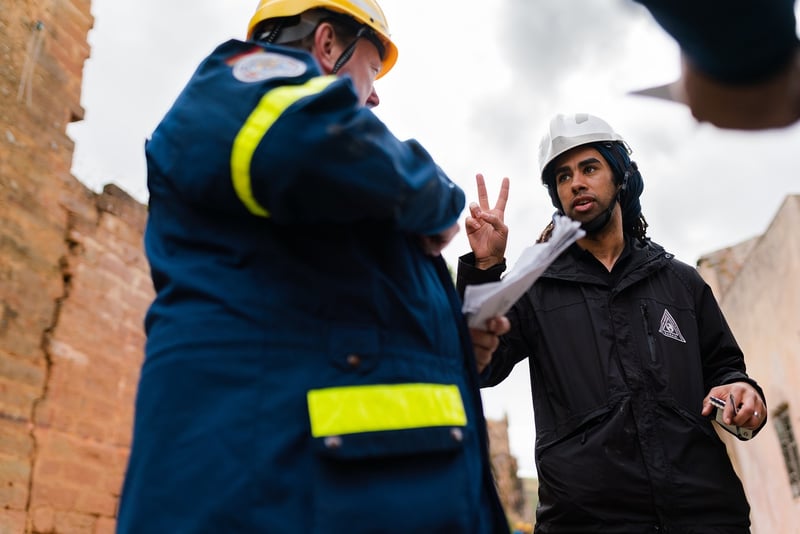 Disaster Relief Worker